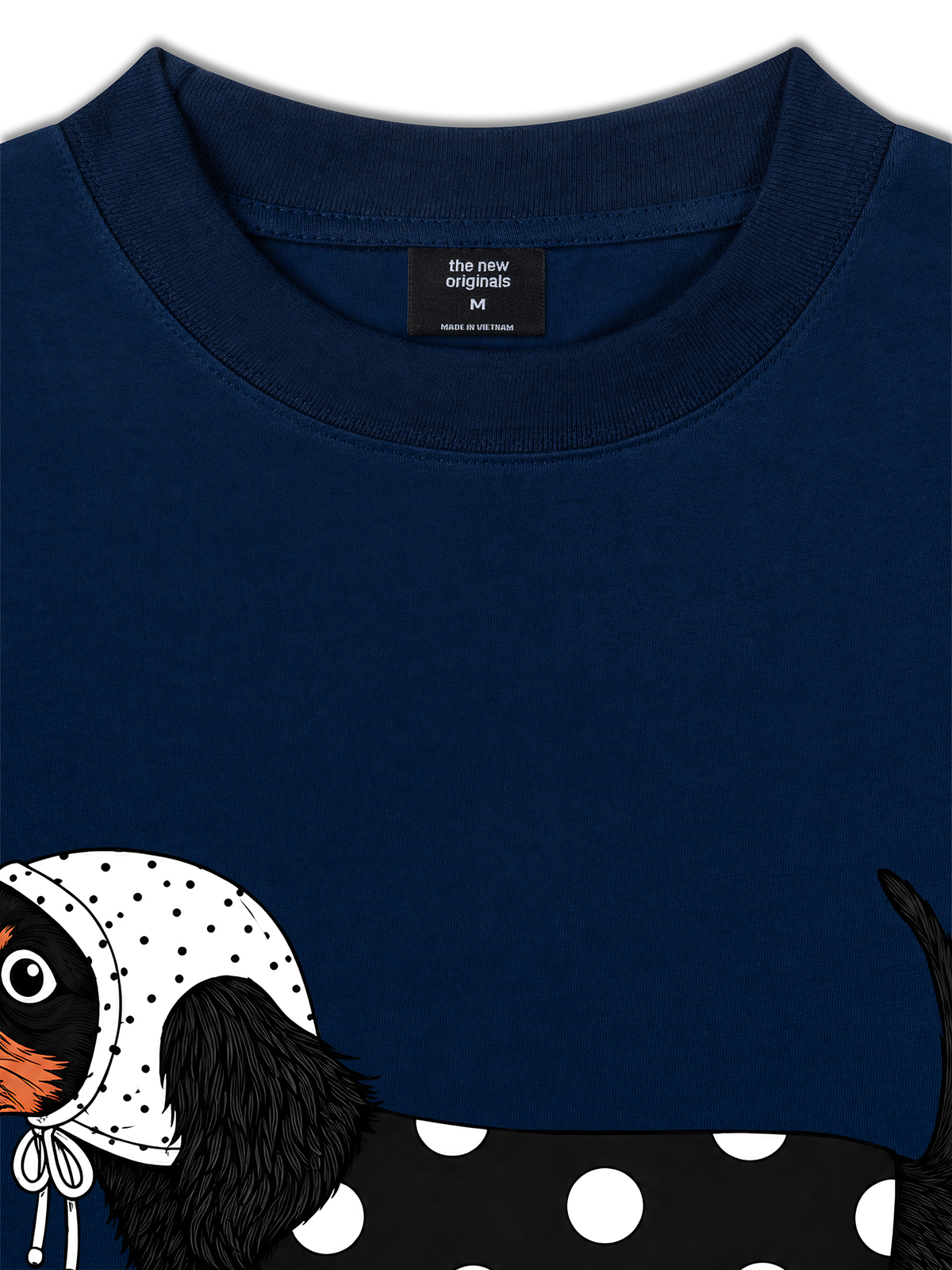 Áo Thun Relaxed Fit Cute Dotty Puppy