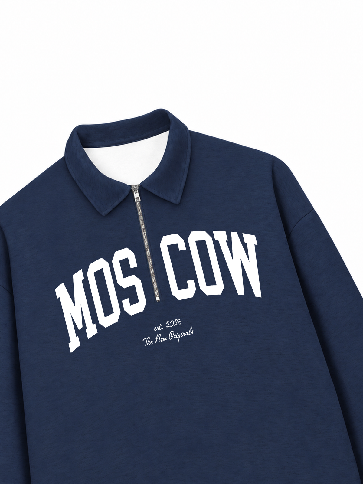Áo Sweater Polo Nỉ Hai Da MOSCOW