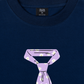 Áo Thun Relaxed Fit Daily Cuties Purple Tie