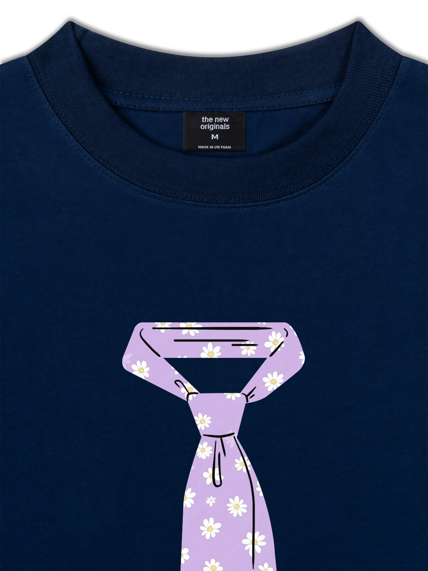 Áo Thun Relaxed Fit Daily Cuties Purple Tie