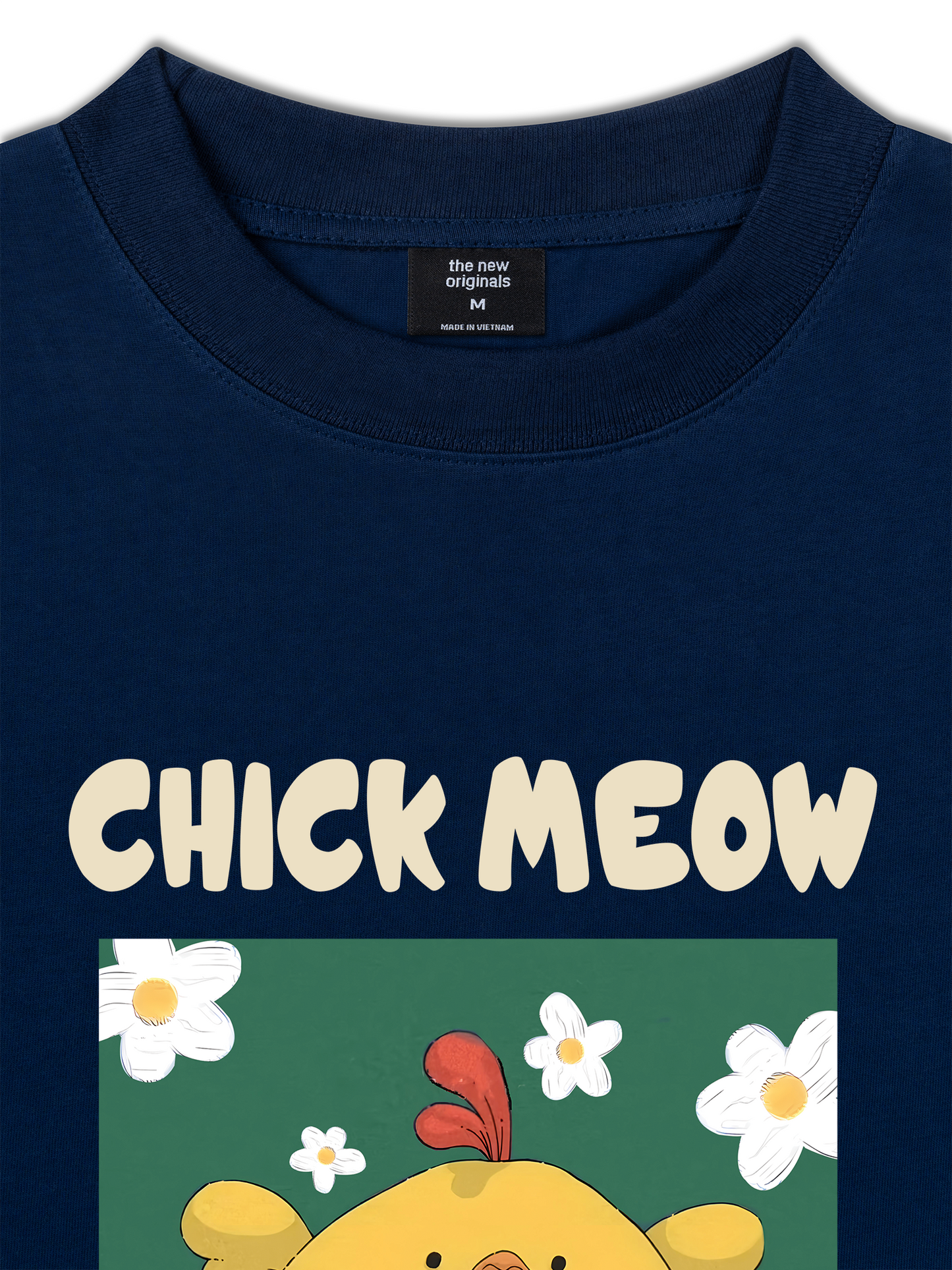 Áo Thun Relaxed Fit Chick Meow