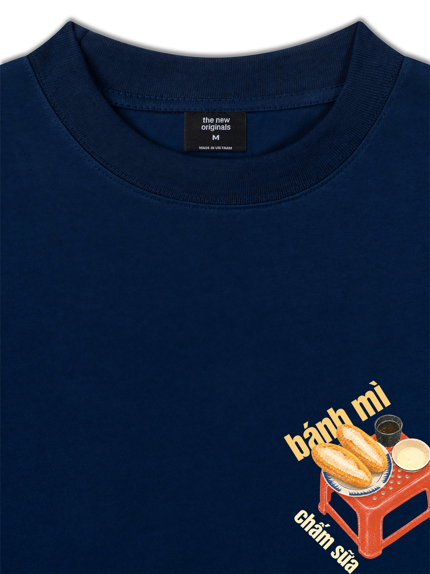 Áo Thun Relaxed Fit Bánh Mì Chấm Sữa