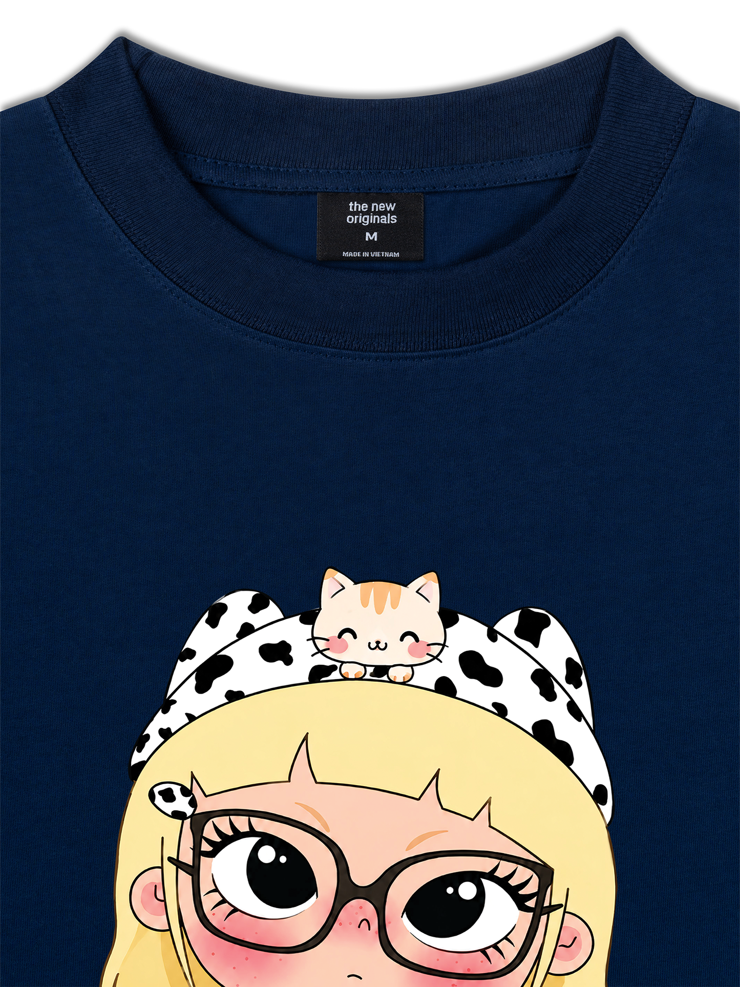 Áo Thun Relaxed Fit Cute Cow