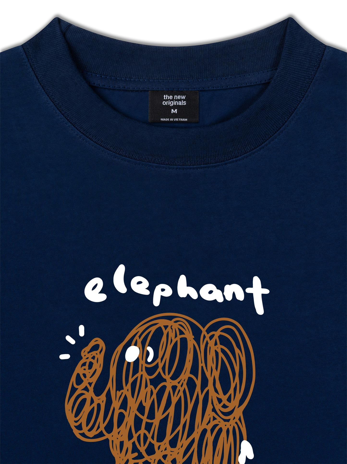 Áo Thun Relaxed Fit Cute Elephant