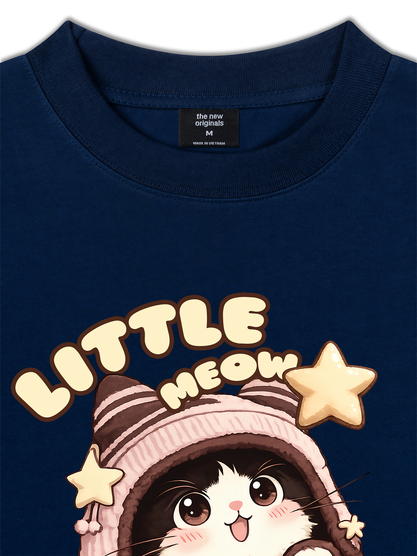Áo Thun Relaxed Fit Little Meow
