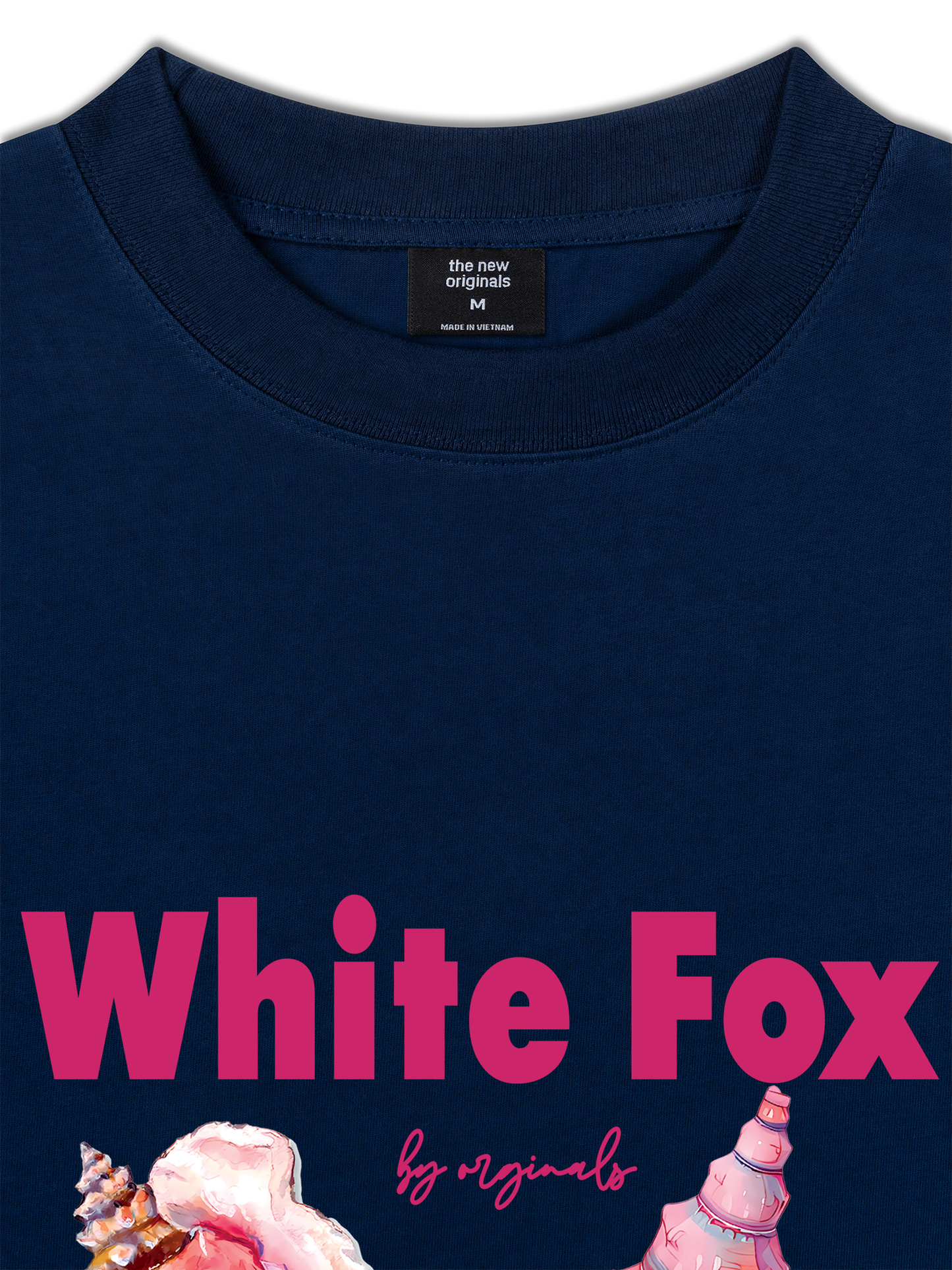 Áo Thun Relaxed Fit Ocean White Fox
