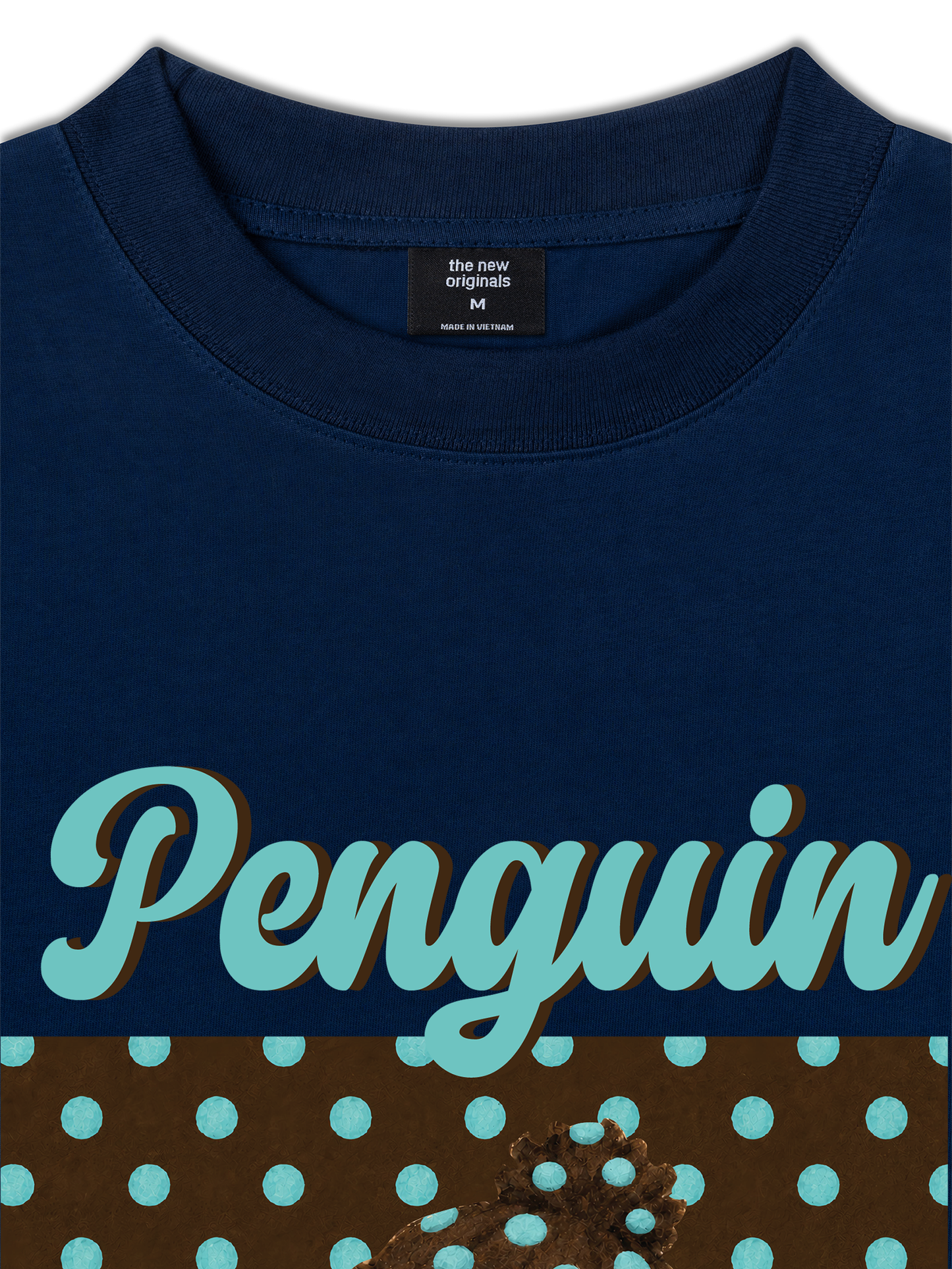 Áo Thun Relaxed Fit Animal Mood Cozy Penguin