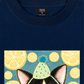 Áo Thun Relaxed Fit Lemon Reverie Meow