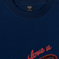 Áo Thun Relaxed Fit Couple Love You Xmas For Girl