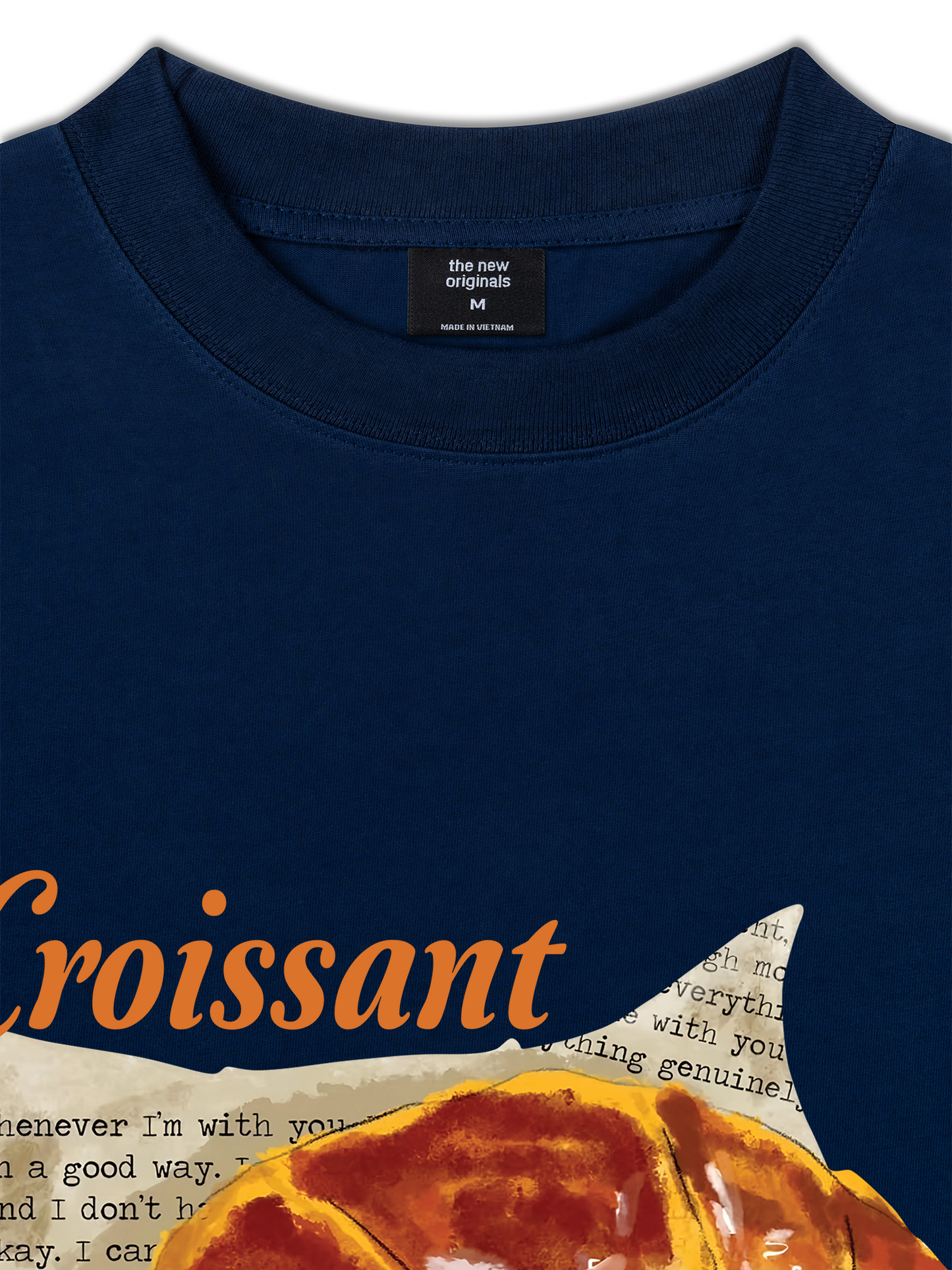 Áo Thun Relaxed Fit Croissant