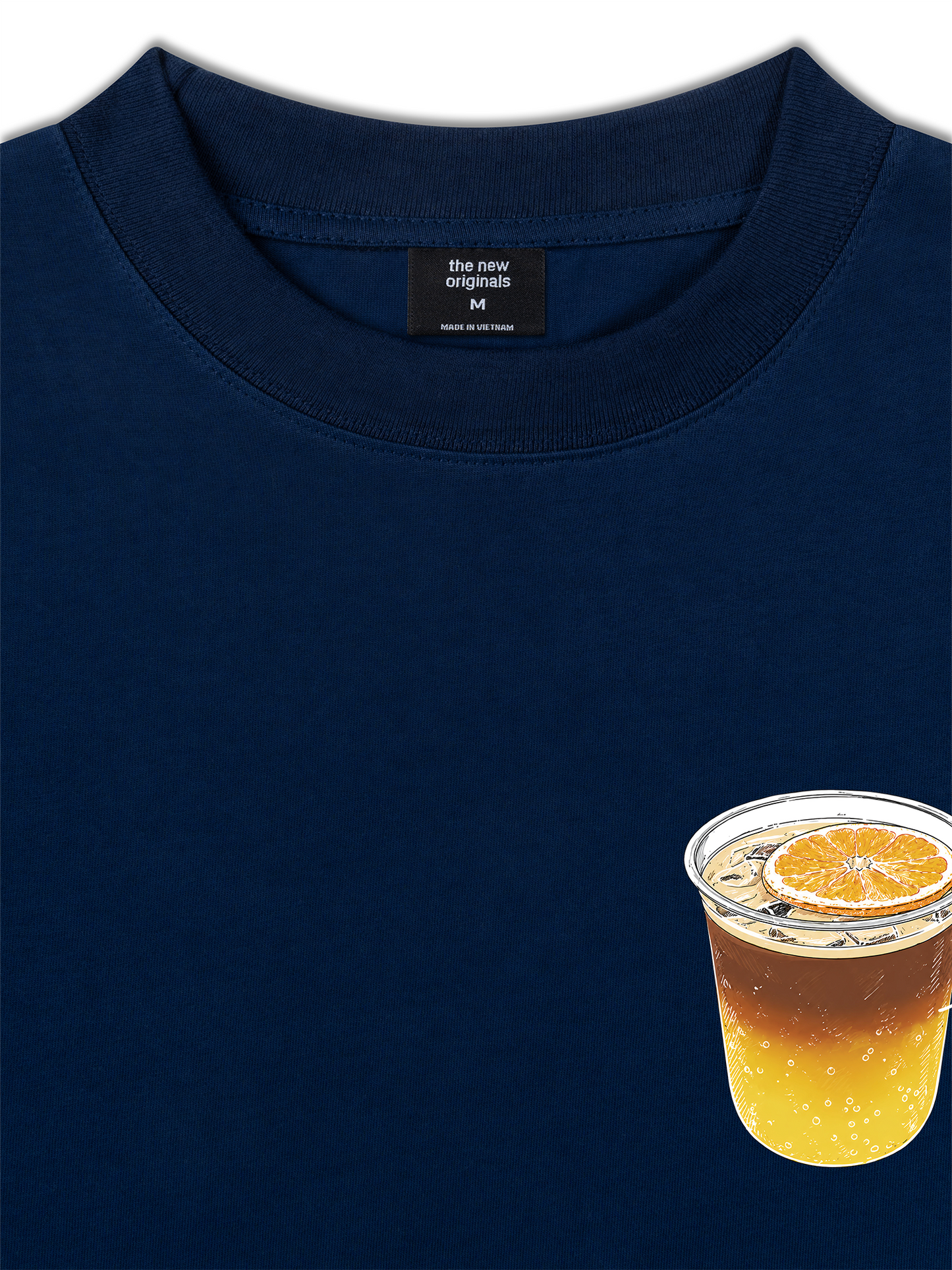 Áo Thun Relaxed Fit Orange Americano