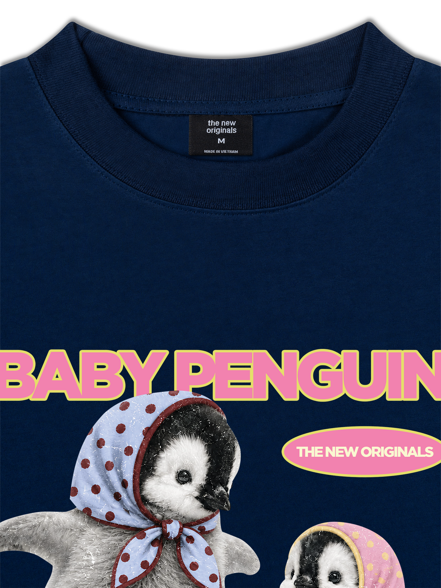 Áo Thun Relaxed Fit Baby Penguin