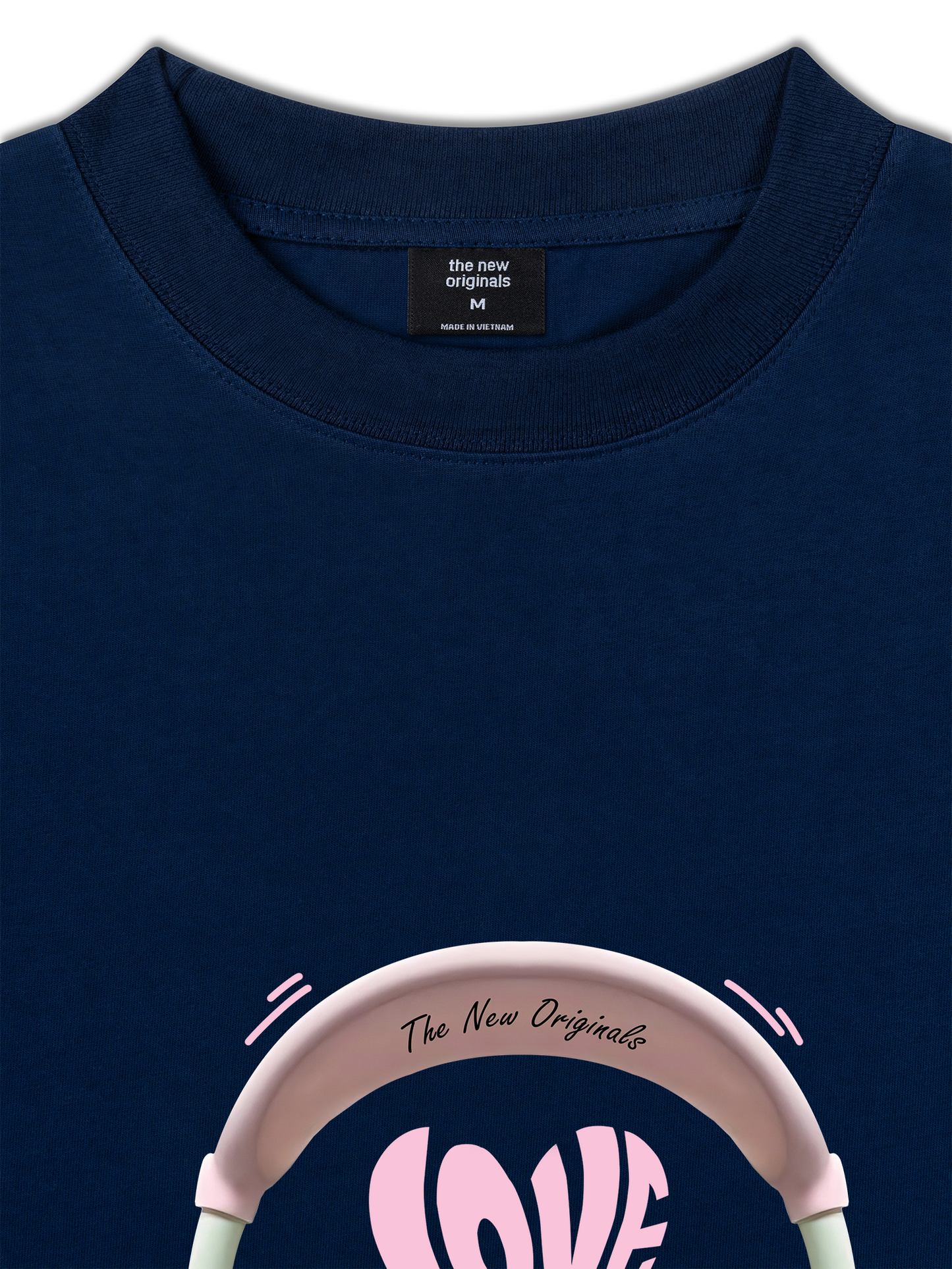 Áo Thun Relaxed Fit Summer Vibes Peach Love