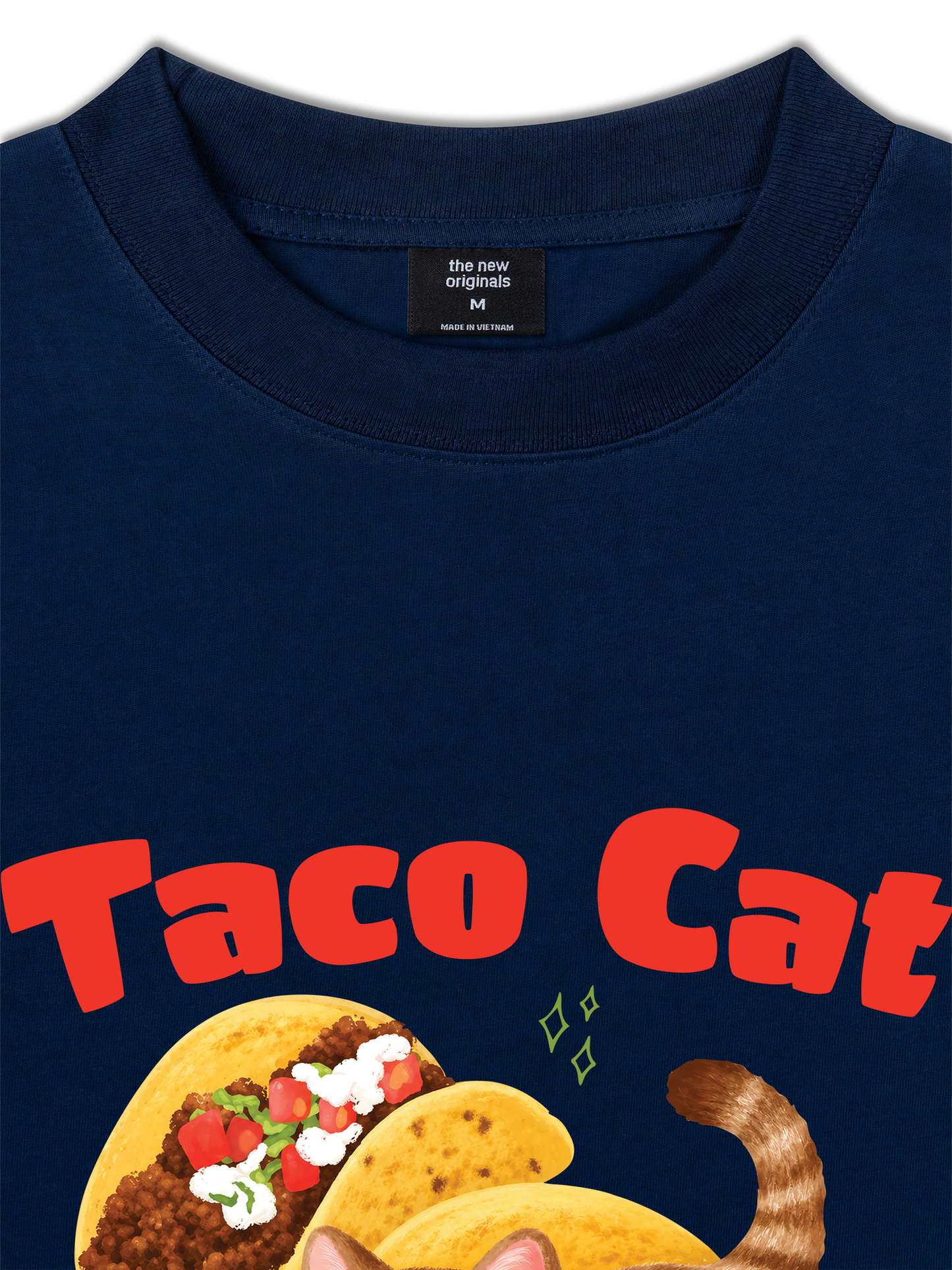 Áo Thun Relaxed Fit Taco Cat