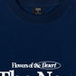 Áo Thun Relaxed Fit Summer Vibes Flower Of The Desert Blue