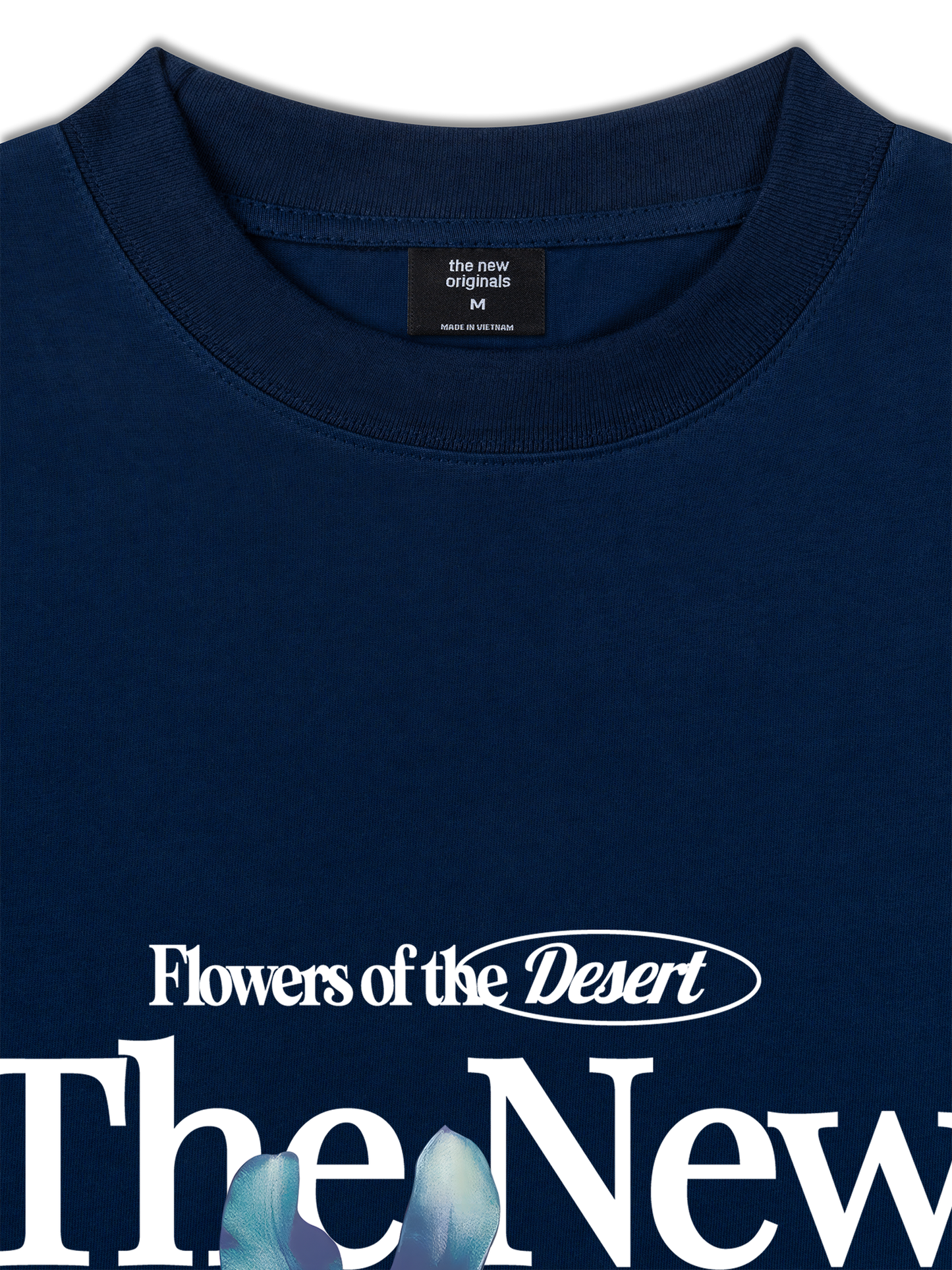 Áo Thun Relaxed Fit Summer Vibes Flower Of The Desert Blue