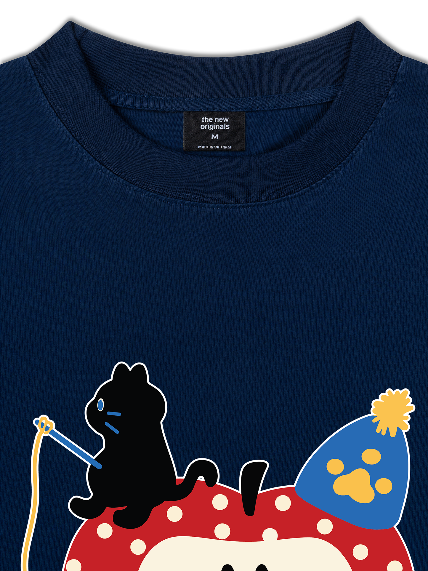 Áo Thun Relaxed Fit Le Petit Pêcheur Meow