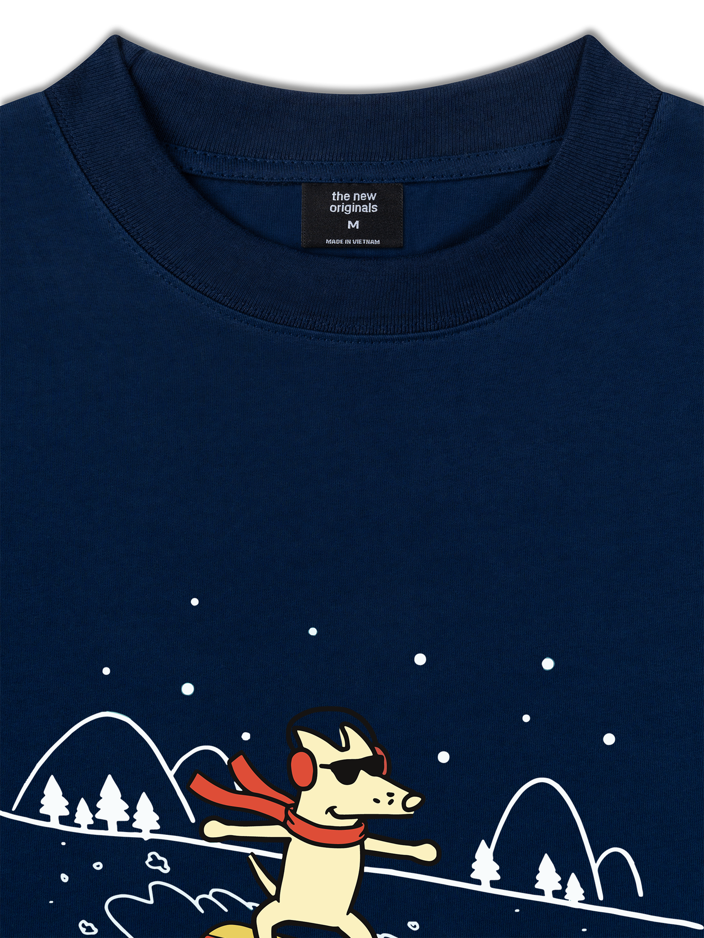 Áo Thun Relaxed Fit Go Outside Powder Pup
