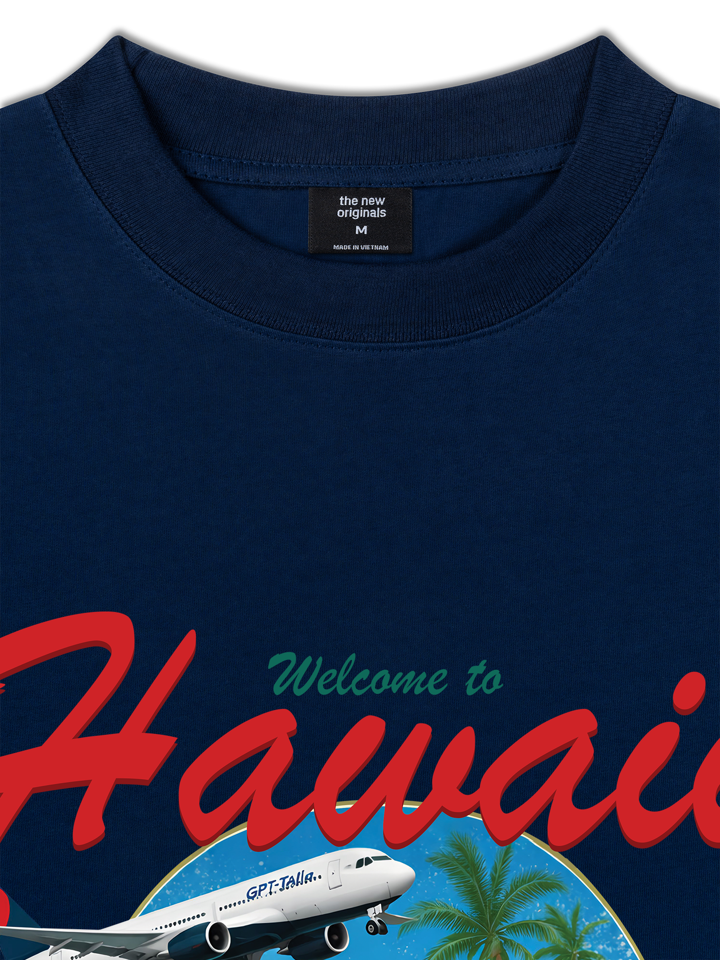 Áo Thun Relaxed Fit Welcome  to Hawaii