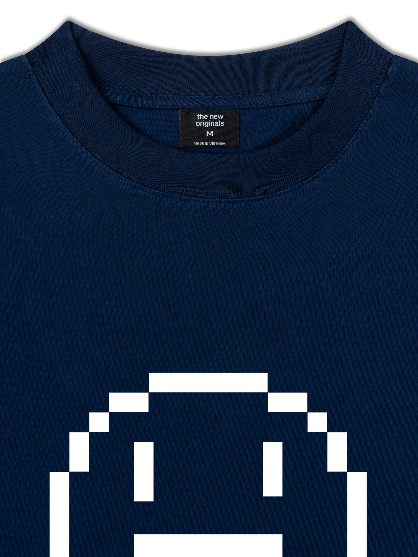 Áo Thun Relaxed Fit Pixel Universe Happy Mood