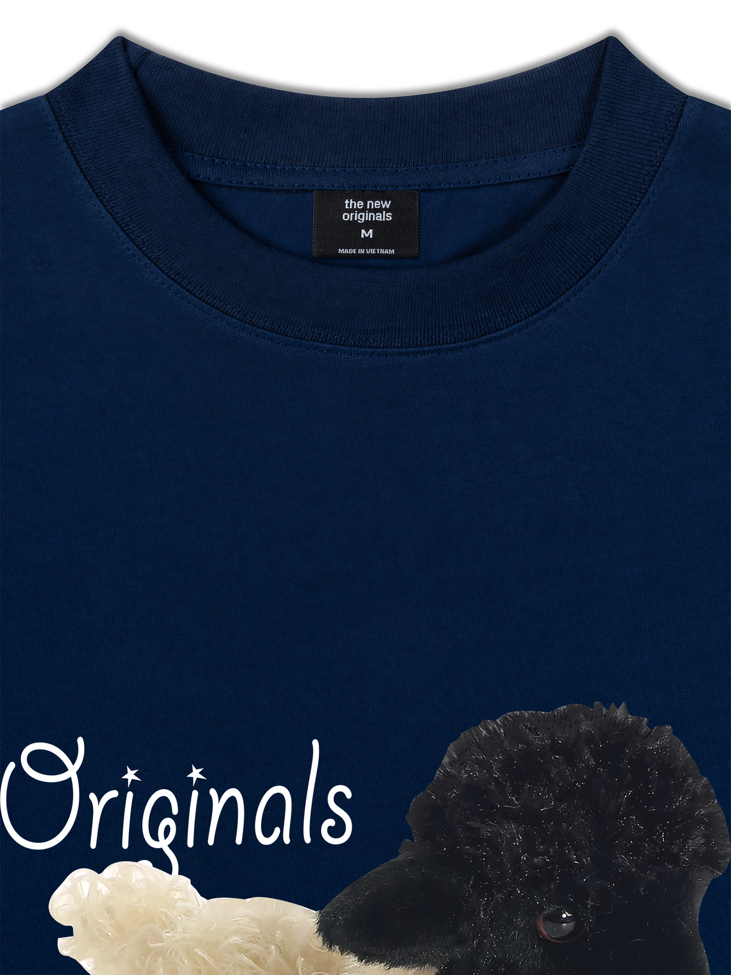 Áo Thun Relaxed Fit Animal Mood Sheep