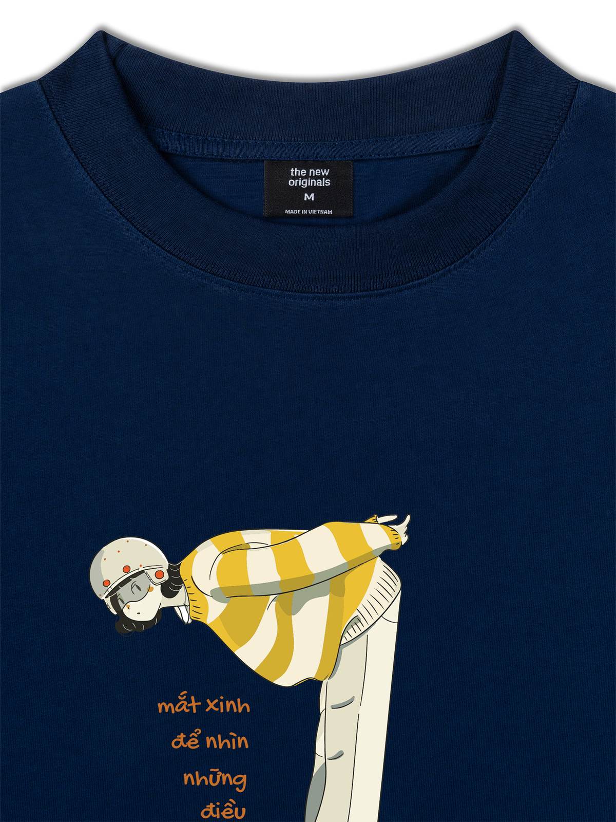 Áo Thun Relaxed Fit  Mắt Xinh Để Nhìn Những Điều Tốt, Miệng Xinh Để Nói Những Điều Hay