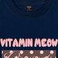 Áo Thun Relaxed Fit  Pink Dotty Vitamin Meow