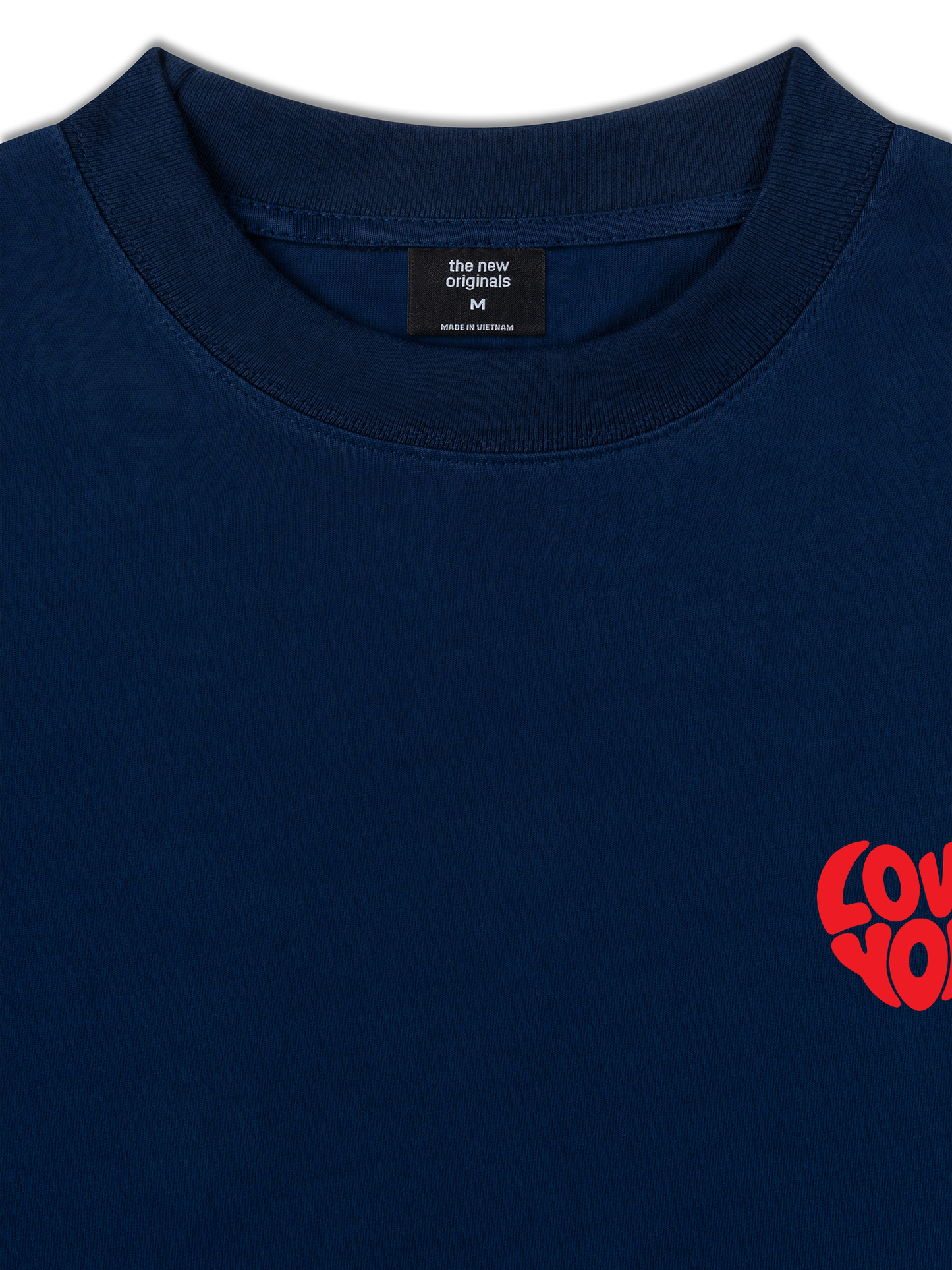 Áo Thun Relaxed Fit Love You Typography