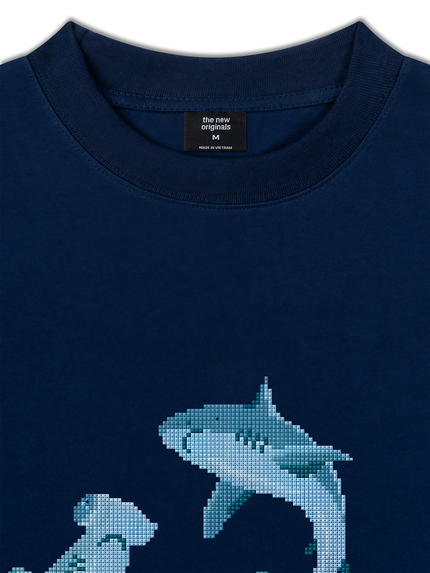 Áo Thun Relaxed Fit Pixel Universe Swimming To Your Heart