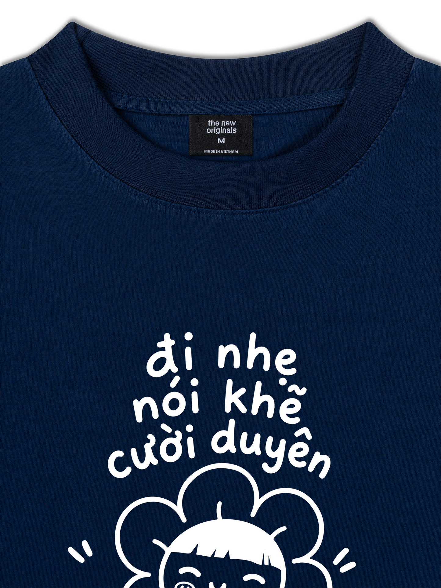 Áo Thun Relaxed Fit Đi Nhẹ Nói Khẽ Cười Duyên
