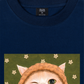 Áo Thun Relaxed Fit Green Fish Meow trước