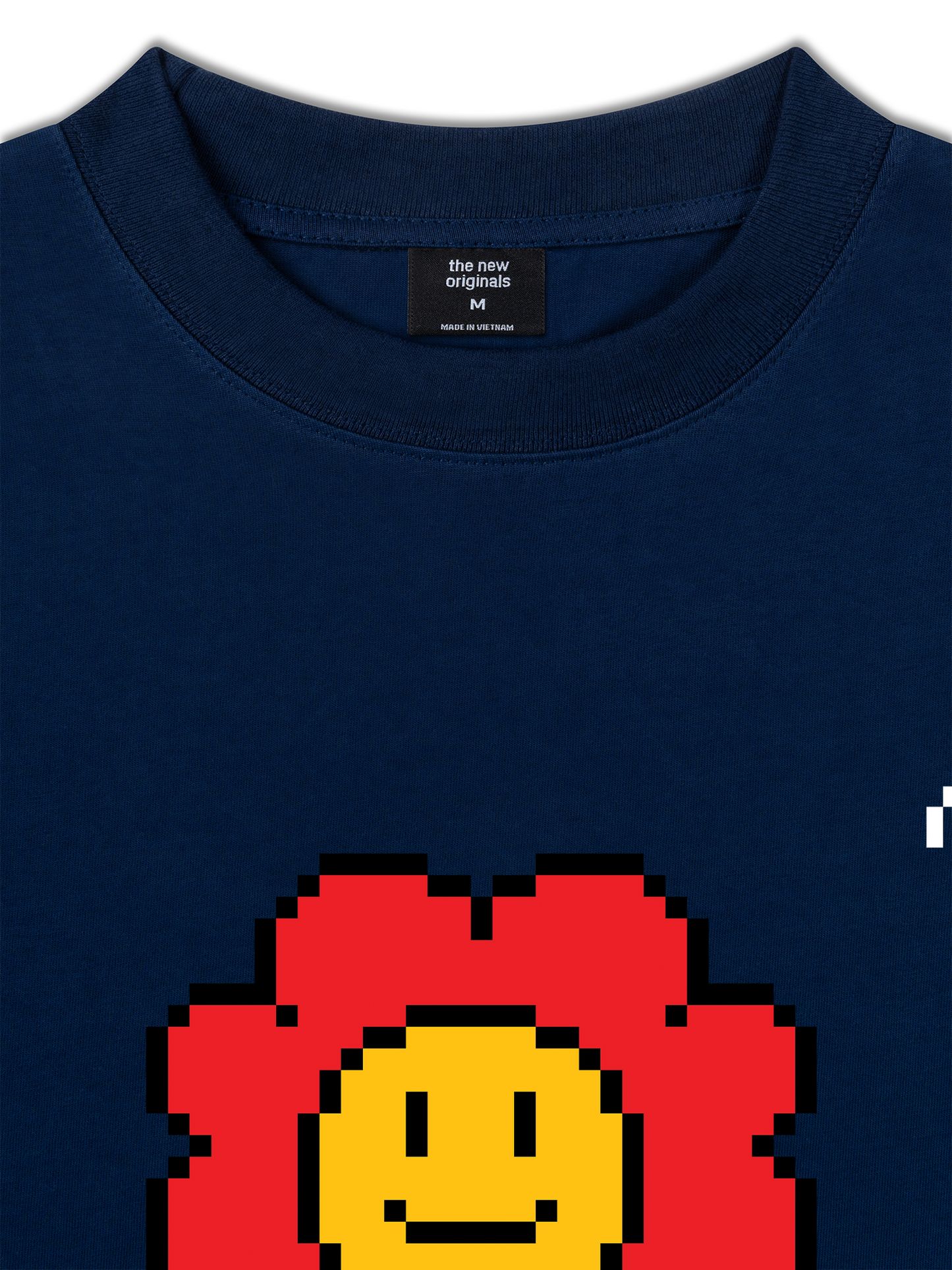 Áo Thun Relaxed Fit Pixel Universe Flower
