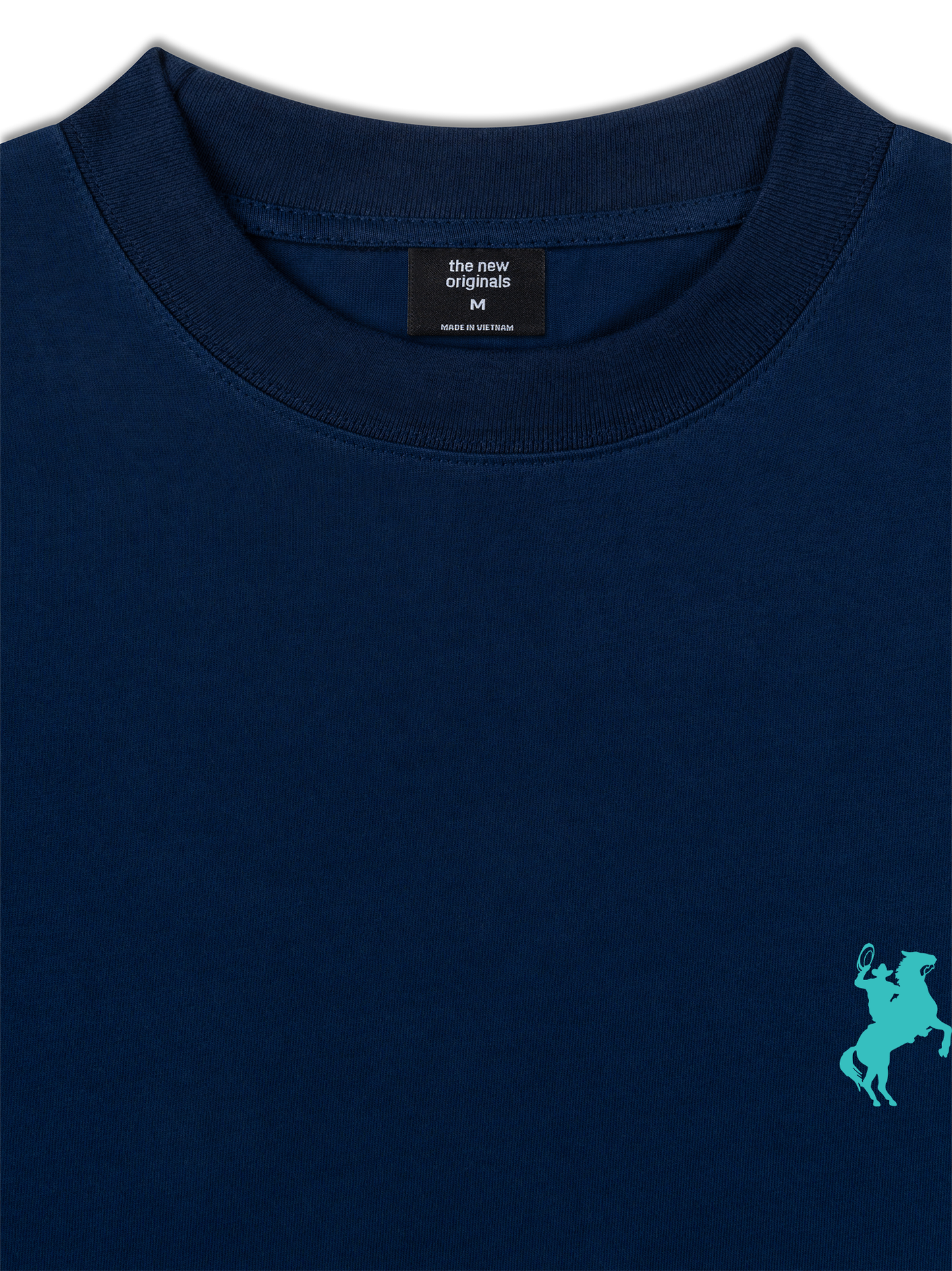 Áo Thun Relaxed Fit  Blue Tiffany Cowboy