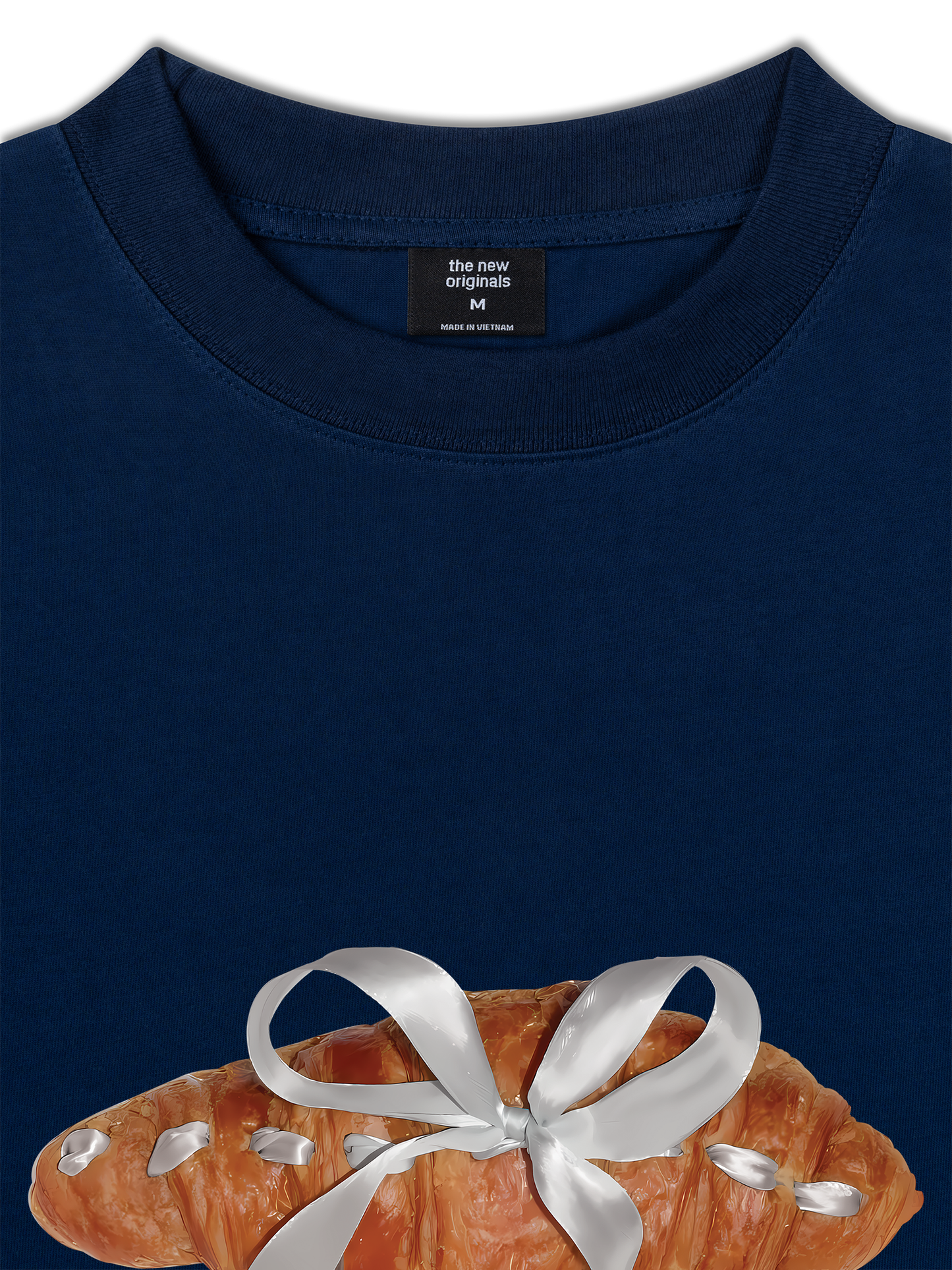 Áo Thun Relaxed Fit Sweet Pastry Silver Bow