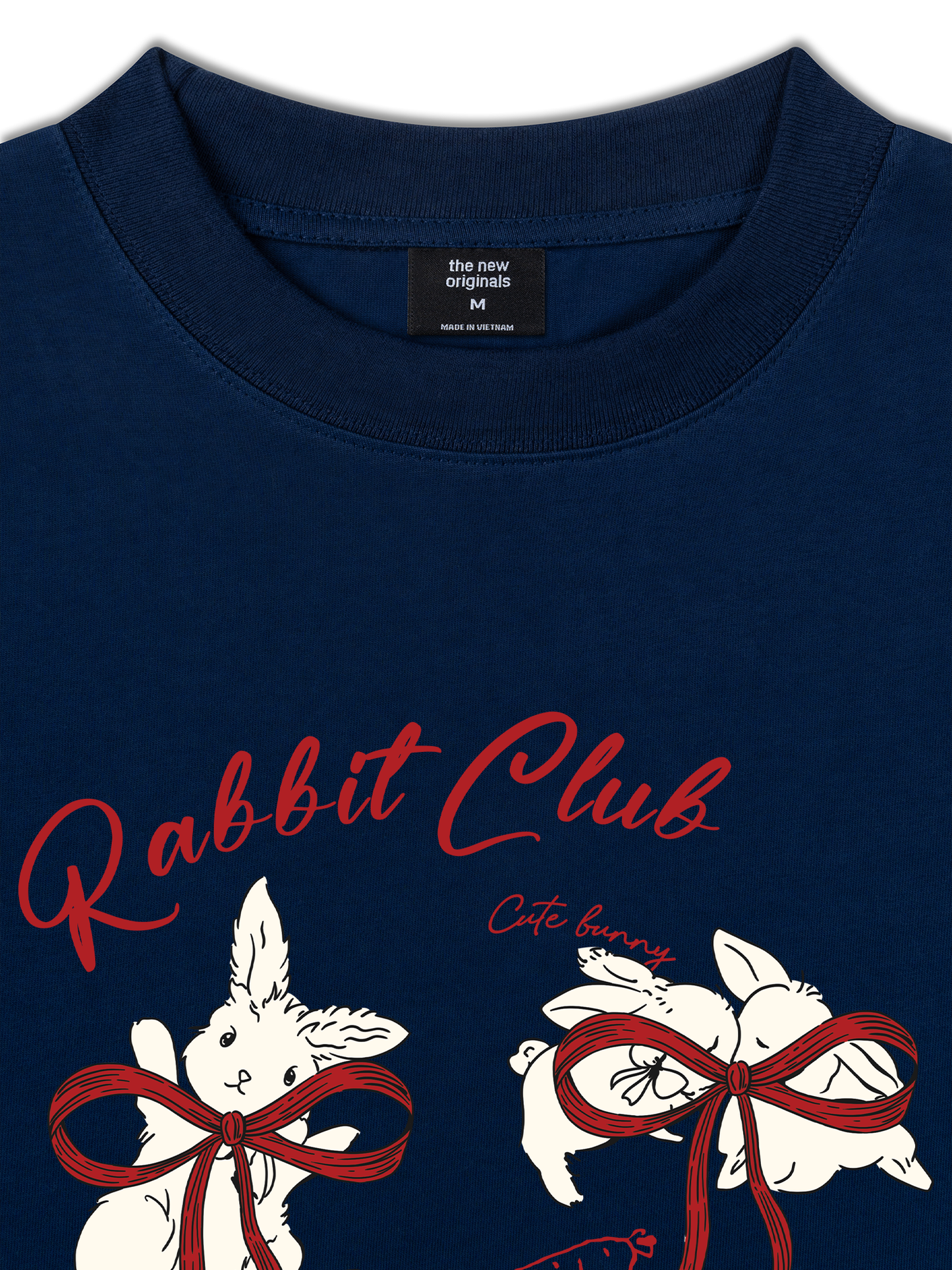 Áo Thun Relaxed Fit Rabbit Club