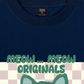 Áo Thun Relaxed Fit Animal Mood Meow Green Pink