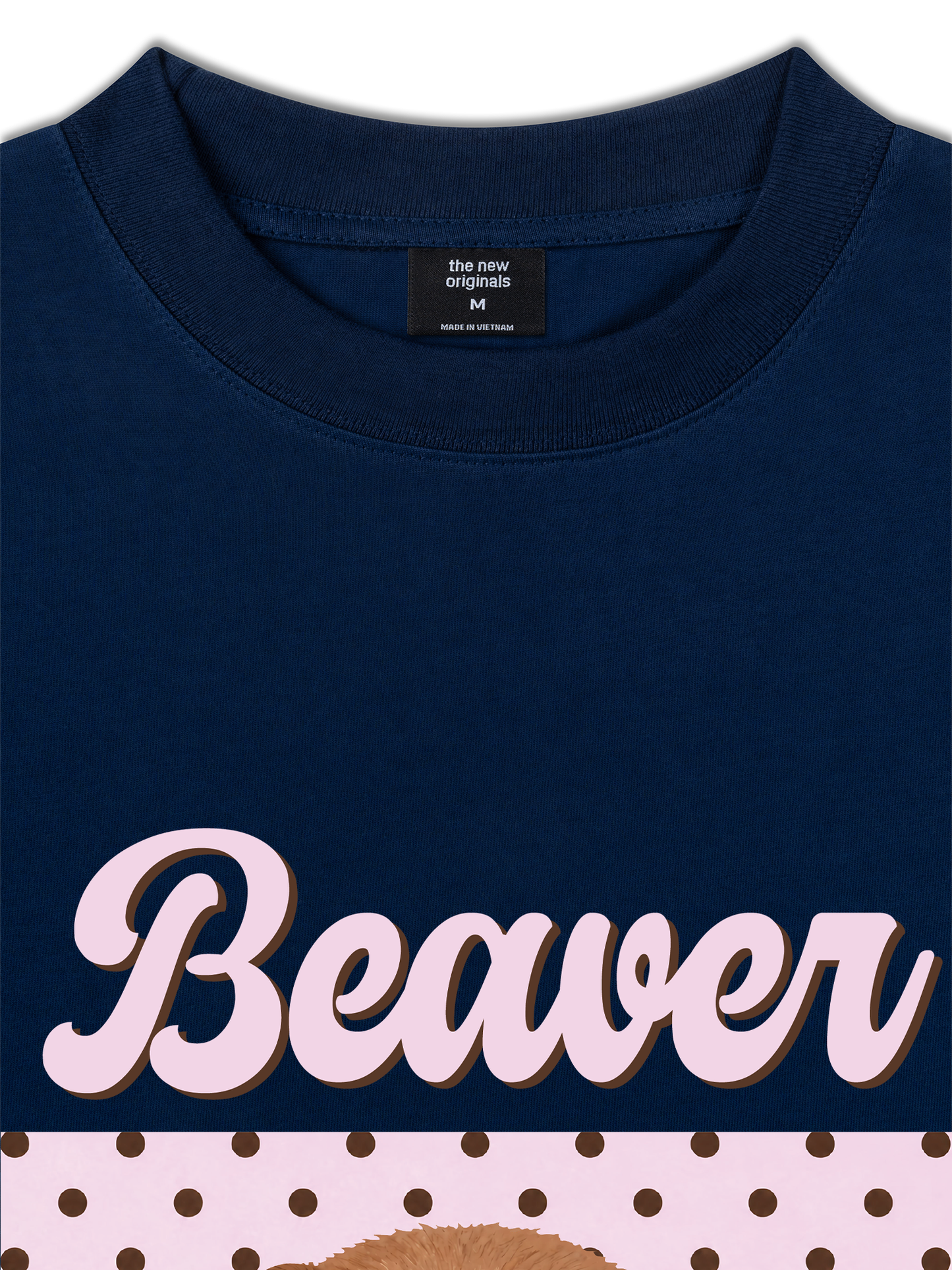 Áo Thun Relaxed Fit Animal Mood Sweet Beaver