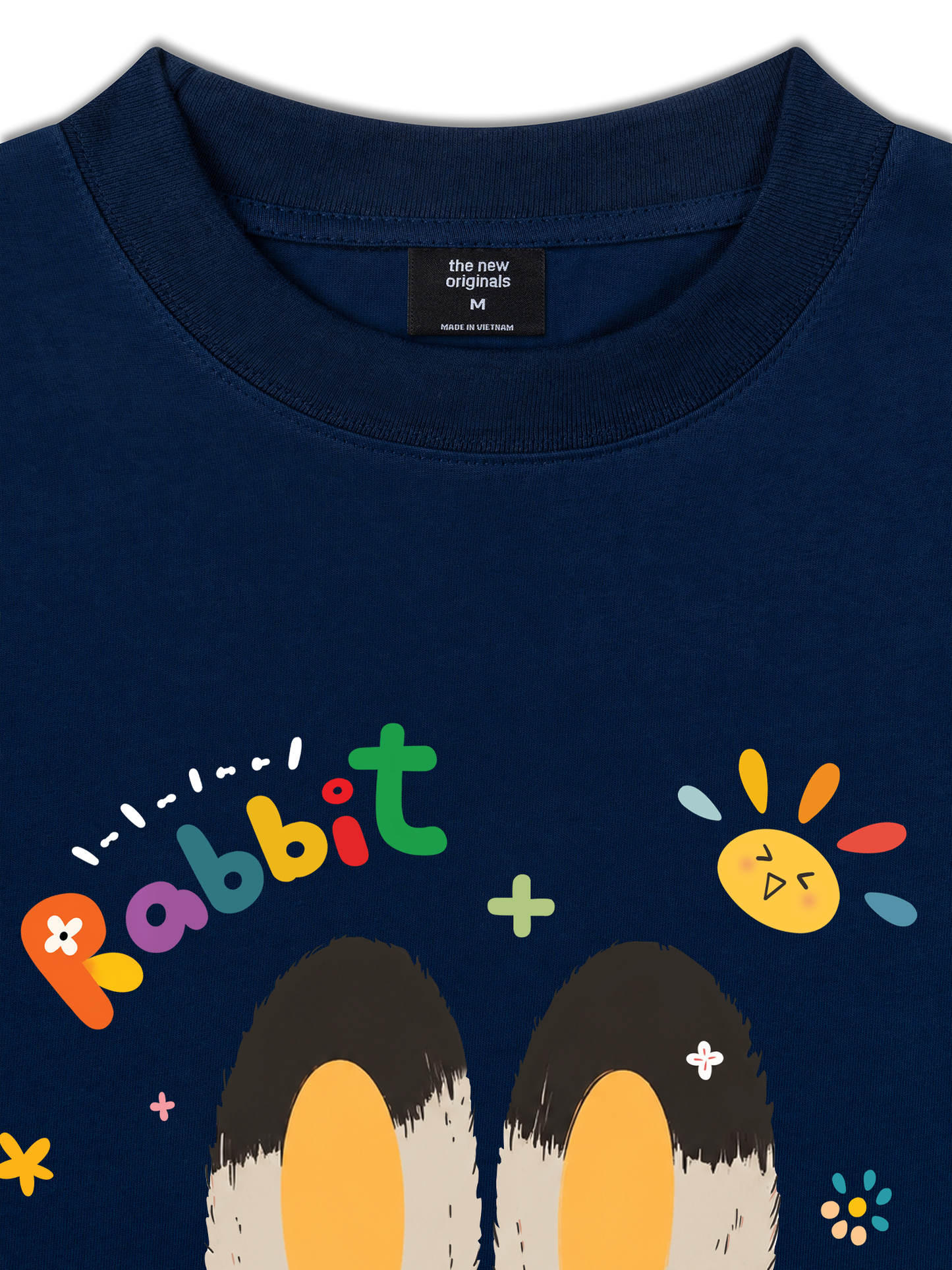 Áo Thun Relaxed Fit Rainbow Rabbit