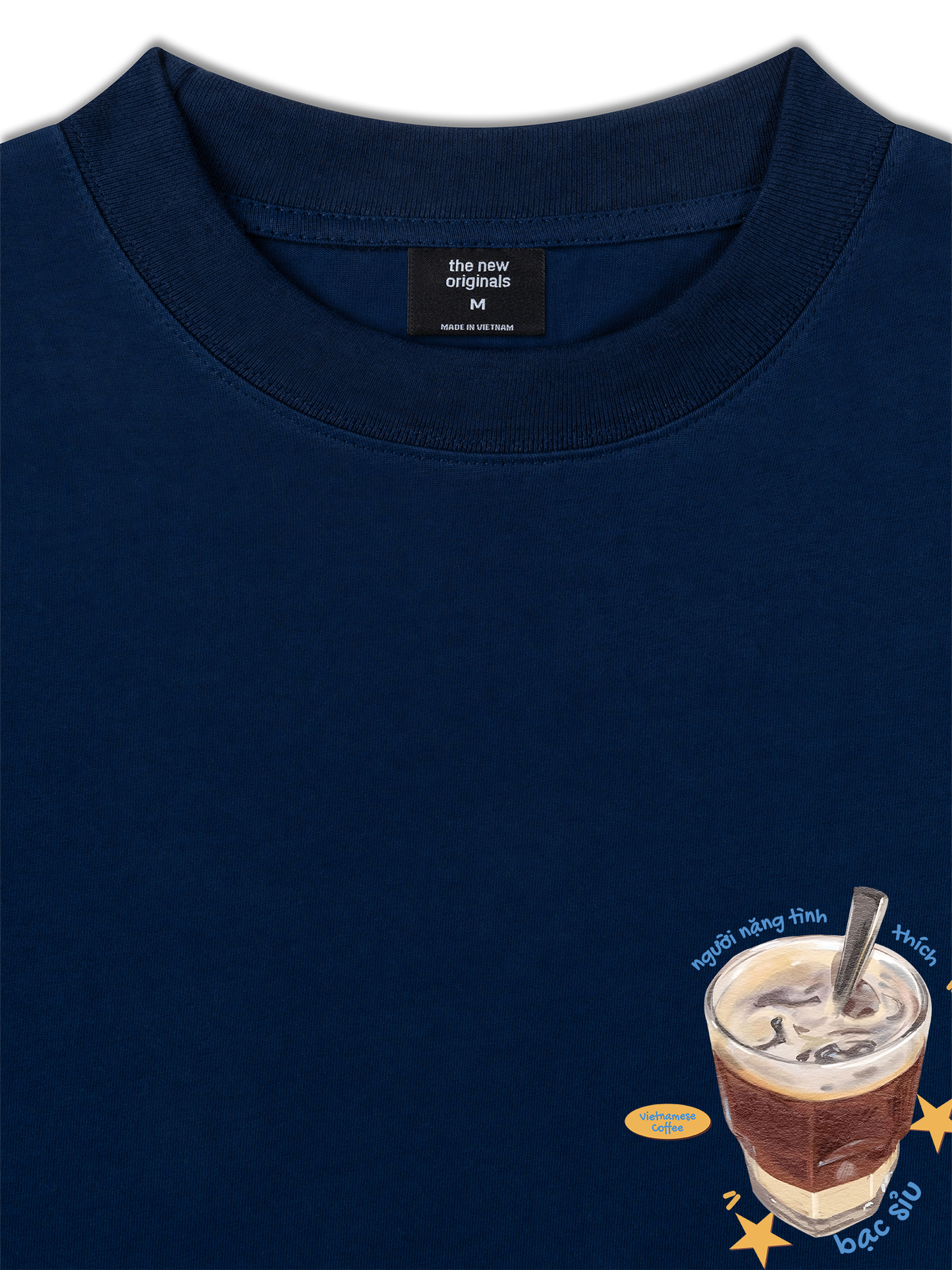 Áo Thun Relaxed Fit Người Nặng Tình Thích Bạc Sỉu