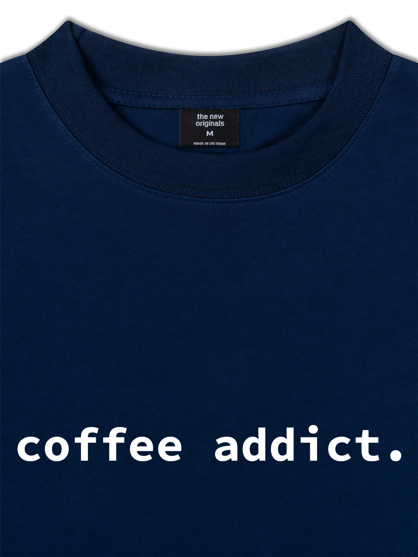 Áo Thun Relaxed Fit Coffee Addict
