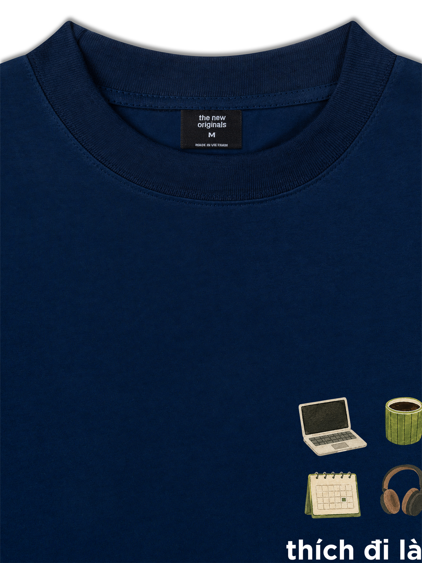 Áo Thun Relaxed Fit Thích Đi Làm