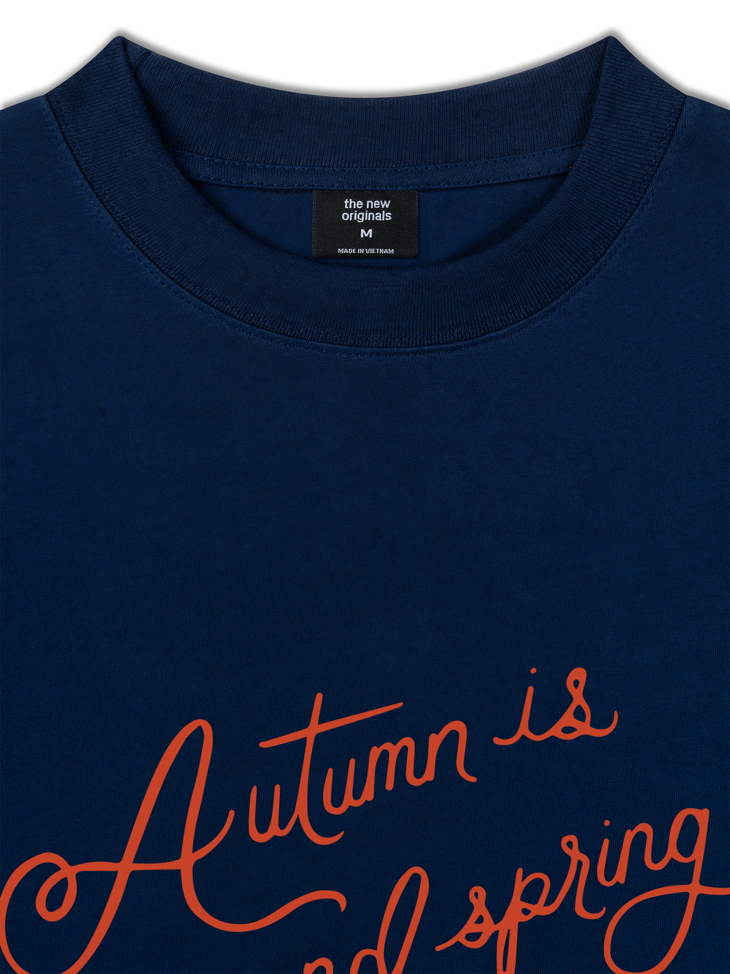 Áo Thun Relaxed Fit Autumn is a Second Spring