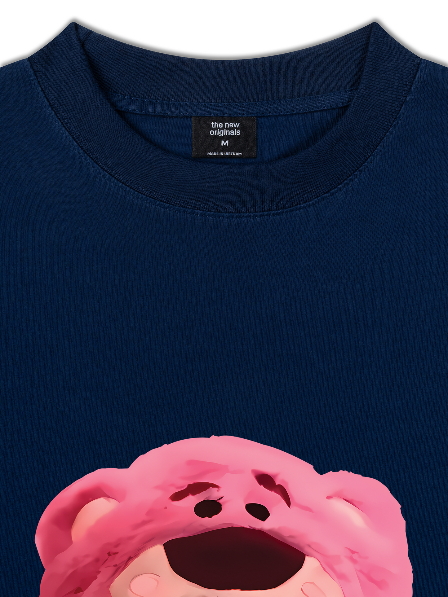 Áo Thun Relaxed Fit Animal Mood Pink Meow