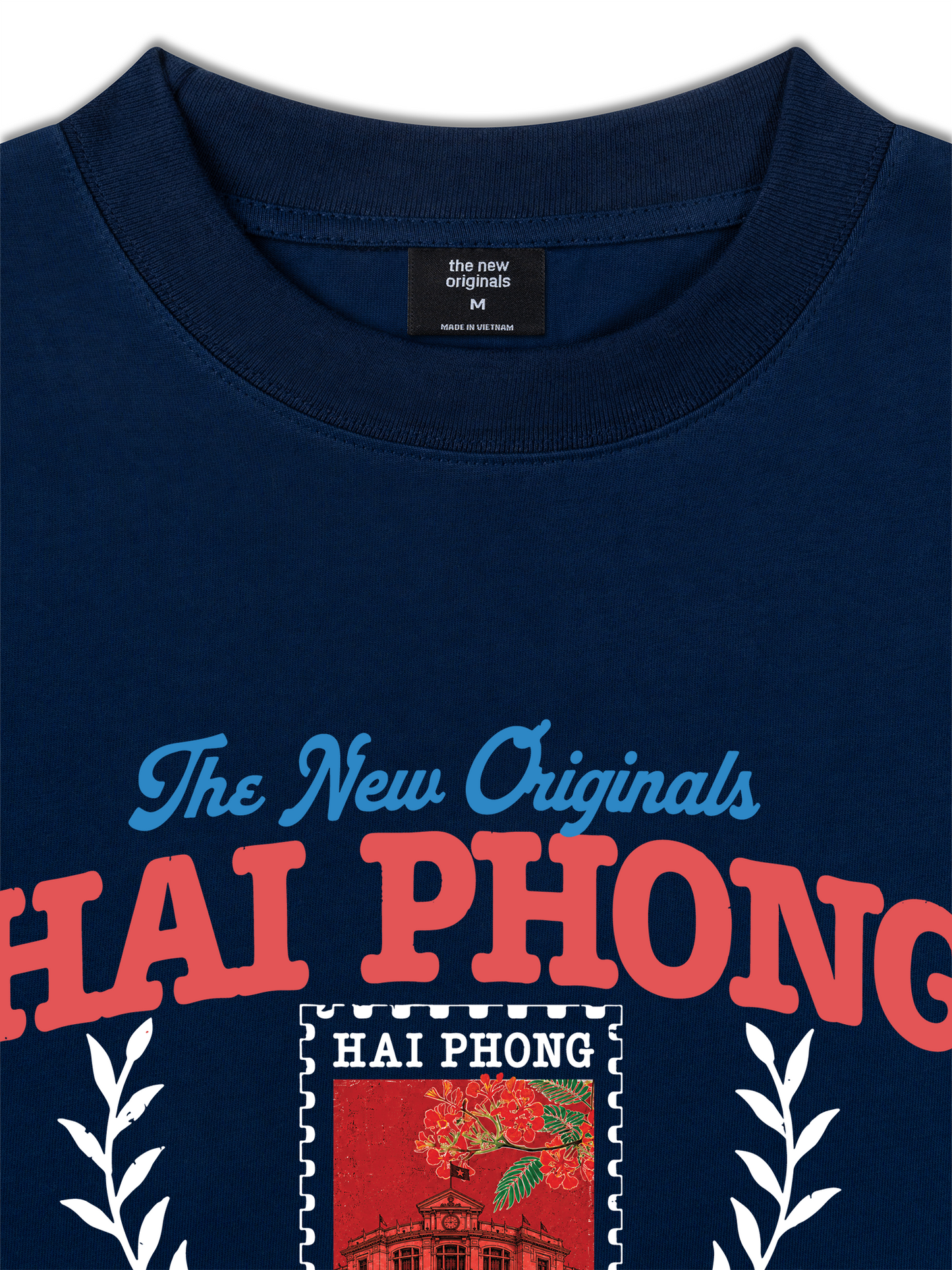 Áo Thun Relaxed Fit Thành Phố Hoa Phượng Đỏ