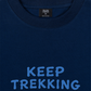Áo Thun Relaxed Fit Blue Keep Trekking
