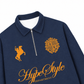 Áo Sweater Polo Nỉ Hai Da  Hype Style