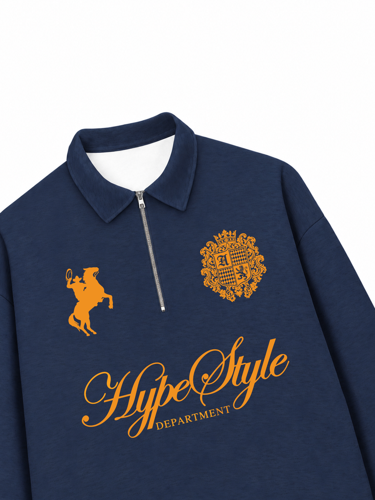 Áo Sweater Polo Nỉ Hai Da  Hype Style