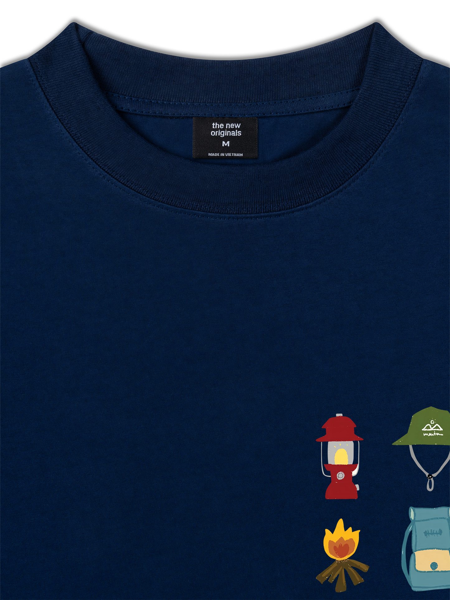 Áo Thun Relaxed Fit Thích Cắm Trại