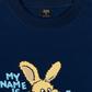 Áo Thun Relaxed Fit My Name Is Fuzzy Rabbit