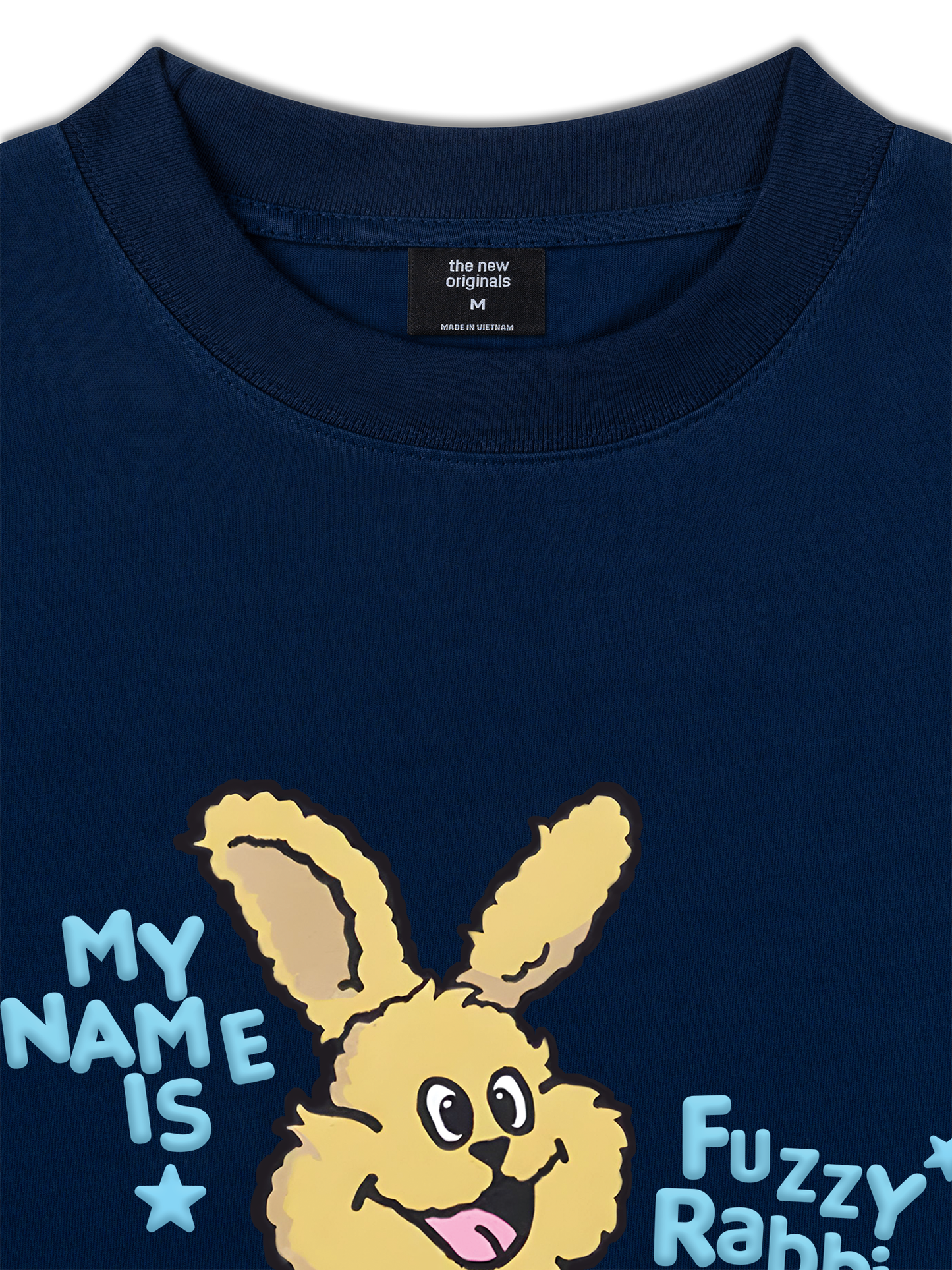 Áo Thun Relaxed Fit My Name Is Fuzzy Rabbit